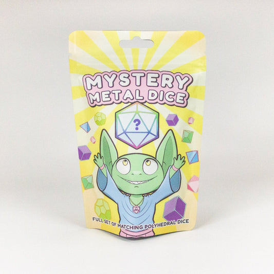 Mystery Dice Goblin Metal Mystery Dice Set